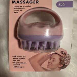 Scalp Massager Brush for Women - Pink & Lavender